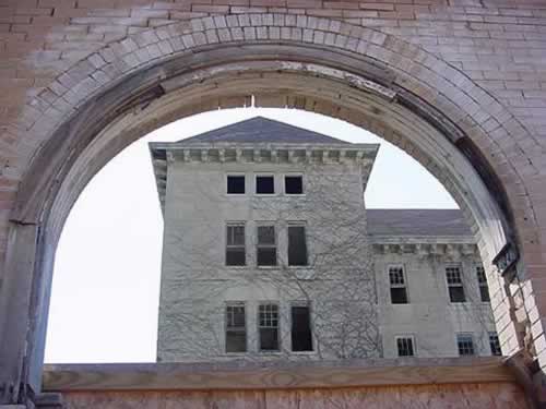 Bowen Tower Through Arch