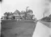 Old Bowen building photo with the porches